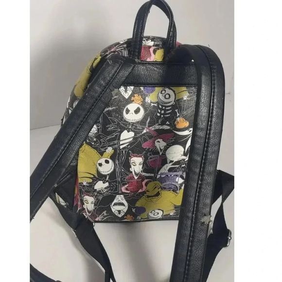 Disney Loungefly Mini Backpack Nightmare Before Christmas Vintage Tim Burtons - Picture 6 of 14